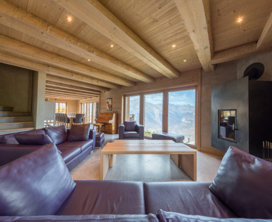 Living Room B - Chalet Altitude 1600